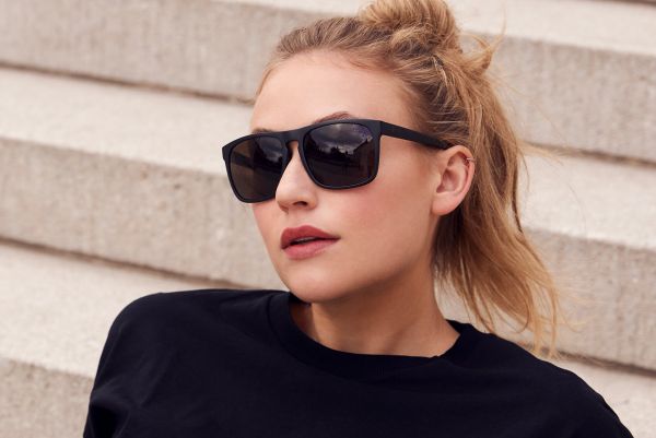 Lilienthal Berlin Sonnenbrille Tempelhofer Black Matte Tortoise Brown S02-G02M-03Z NEU