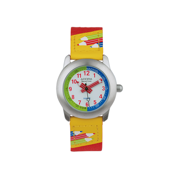 Adora Youngline Kinder Armbanduhr AY4362 gelb/rot