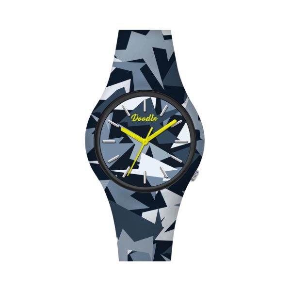 Doodle Uhr SWEDISHCAMO BLUE DOODLE WATCH DO39017 NEU