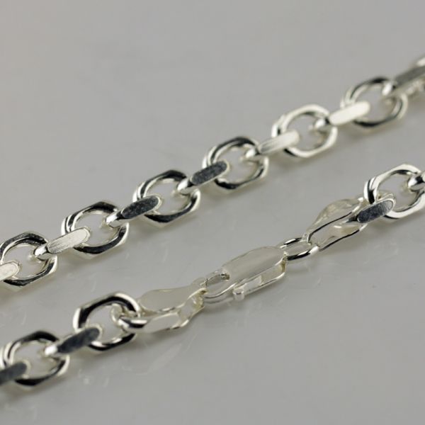 Ankerkette 925er Silber 6,2 mm Länge 60 cm NEU