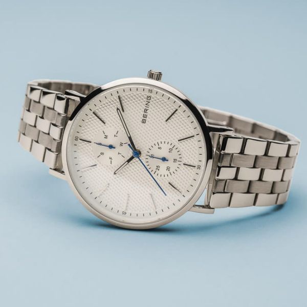 BERING Damen Armbanduhr Edelstahl silber glänzend 14236-700 NEU