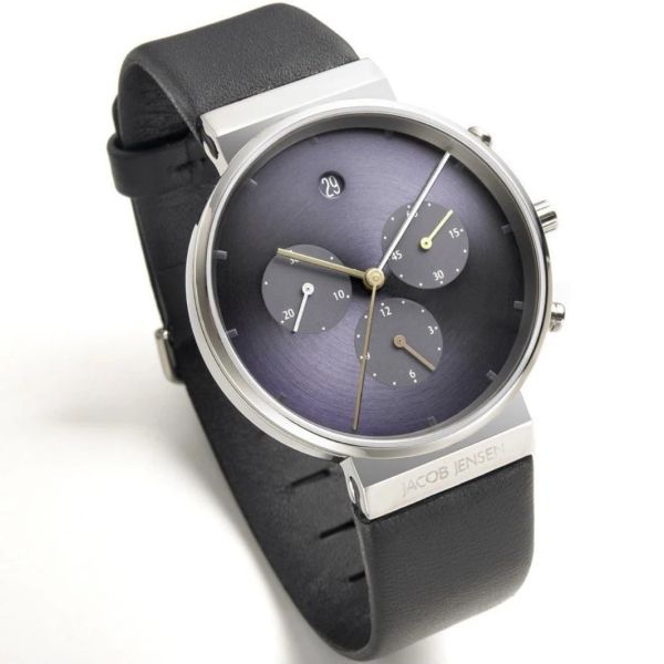 JACOB JENSEN Herren Armbanduhr Chrono 605 Ø 37 mm NEU