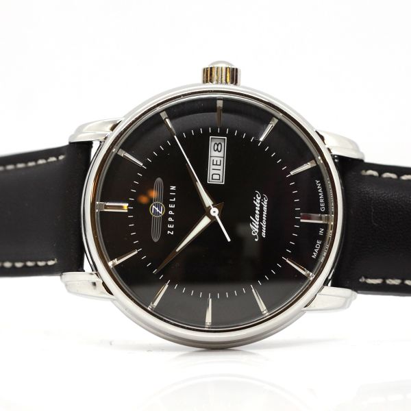 Zeppelin Herren Armbanduhr 8466-2 Atlantic Automatik Citizen-Miyota 8205 NEU