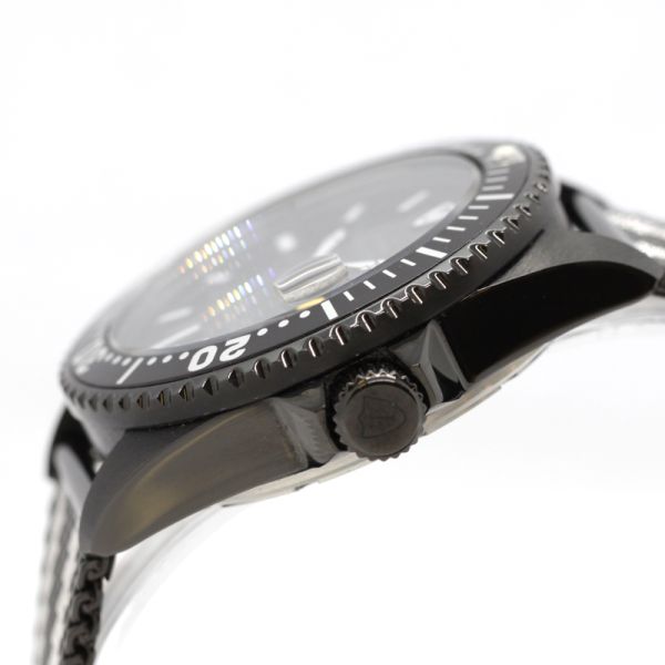 DETOMASO SAN REMO DIVER AUTOMATIC Professional Edelstahl BLACK DT1025-N-855 (13279)