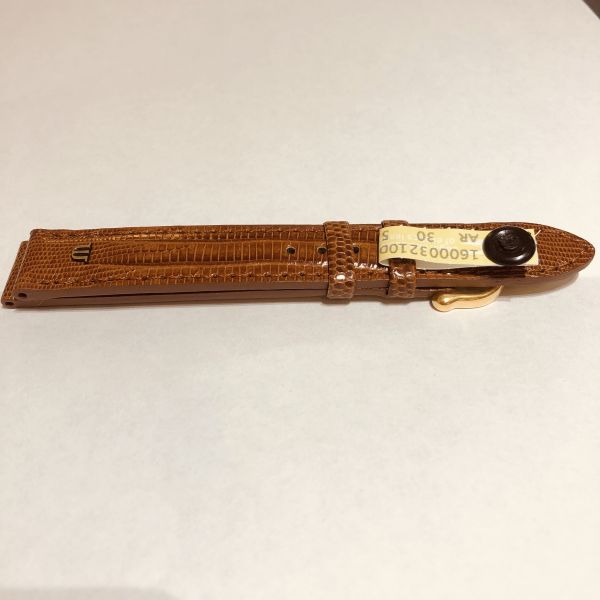 Uhrenband Maurice Lacroix 17 mm Anstoß Teju Eidechse Überlänge