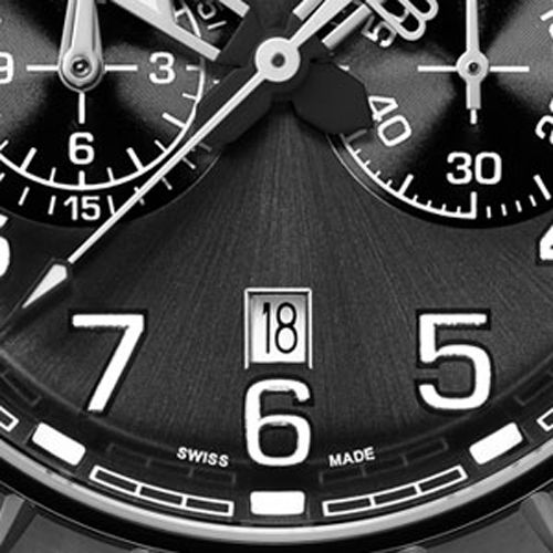 BOMBERG BB-68 "PITCH BLACK" Chrono Quarz Ø 44 mm NEU