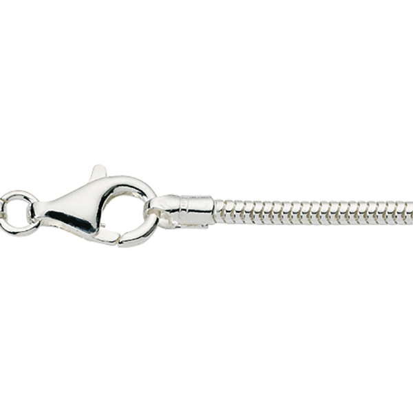 Kette Schlangenkette 925er Silber 42 cm / Ø 2,4 mm BSG924/42