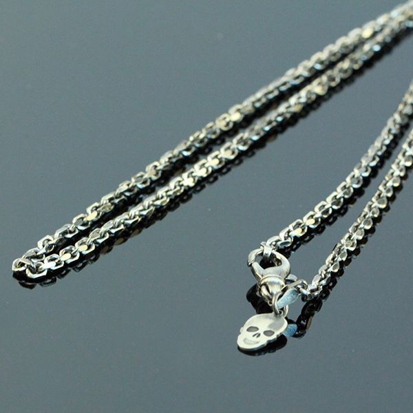 JJJ LA Ankerkette 925er Silber geschwärzt 70 cm (2,9 mm)