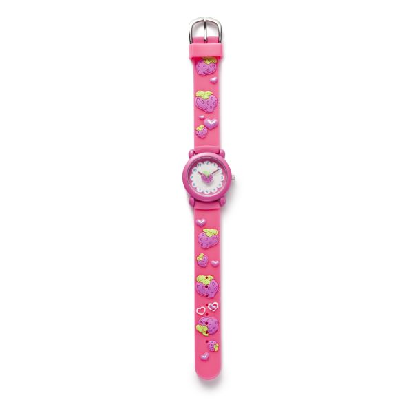 tactic Kinder Armbanduhr pink "Erdbeere" 06043 NEU