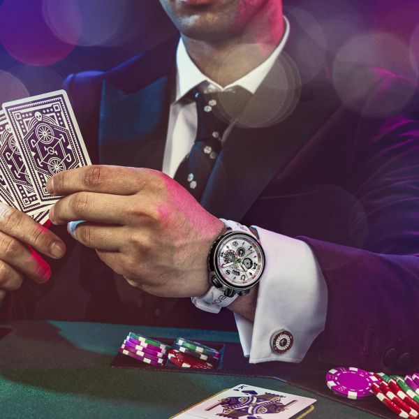 BOMBERG BOLT-68 HERITAGE CASINO WHITE BS45CHSS.075-3.12 Ltd. Edition NEU