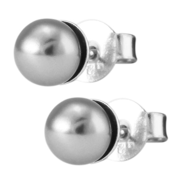 Ohrstecker "Pia" mit Glasperle 925er Silber 5300001-004 NEU