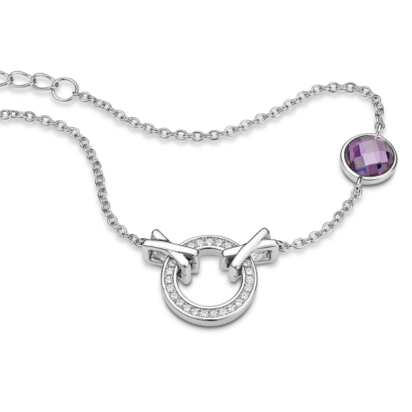 Armband 925er Silber rhodiniert 17 + 2 cm PR9788B NEU