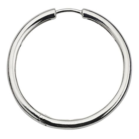 Creolen 925er Silber rhodiniert 36 x 3,0 mm BCR900435 NEU