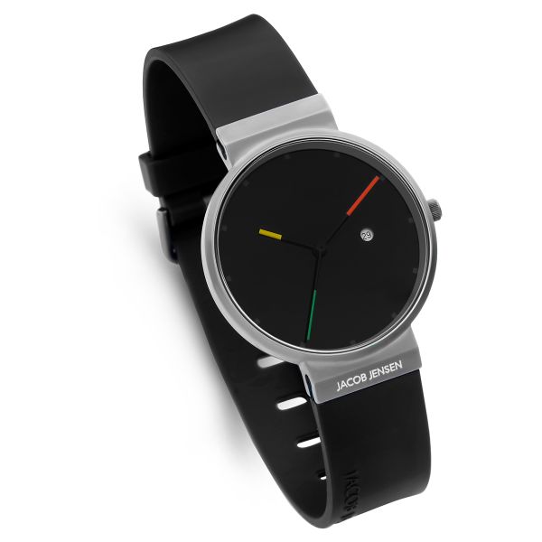 JACOB JENSEN Herren Armbanduhr TITANIUM 640 Ø 35,5 mm NEU