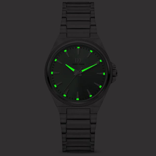 Danish Design Armbanduhr DKx Pro Silver Sage Green S IV95Q1303 NEU