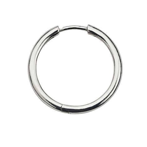 Creolen 925er Silber rhodiniert 25 x 2,5 mm BCR900434NEU