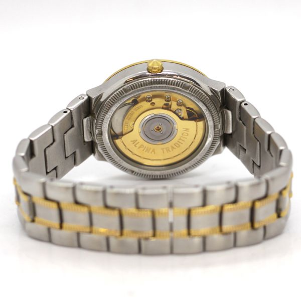 ALPINA Tradition Automatic Bi-Color Edelstahl IP Gold Ref. 1.296.0.0.82 (14850)
