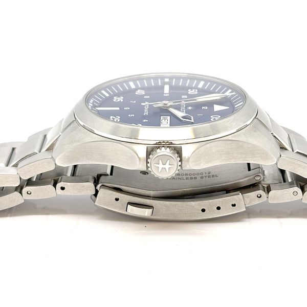 Hamilton Khaki Aviation Pilot Armbanduhr Day Date Automatik H64635140 (36518)