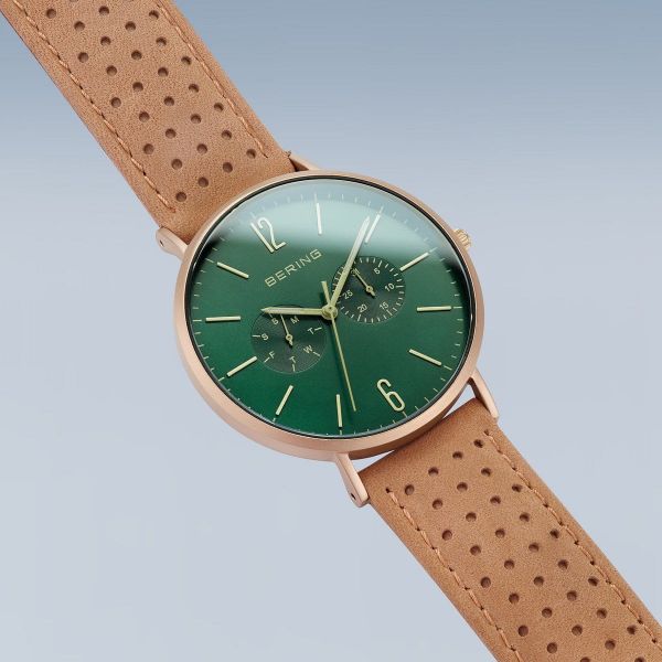 BERING Unisex Armbanduhr Classic roségold matt 14240-668 NEU