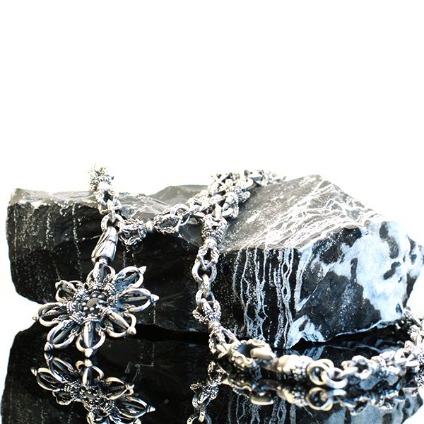 ZOCALO Statement Kette "EYE OF THE DRAGON" 925er Silber