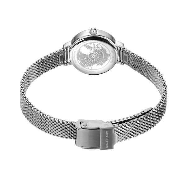 BERING Damen Armbanduhr Classic silber glänzend 11022-004 NEU