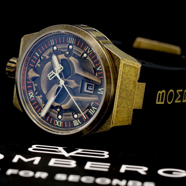 BOMBERG BOLT-68 NEO SPARTACUS - 43 mm Edelstahl PVD bronce BF43H3PBR.02-2.12 NEU