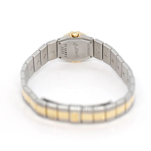 Chopard St Moritz Ref. 8067 Stahl/ Gold Quarz mit Brillant Lünette