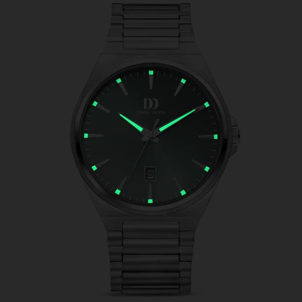 Danish Design Armbanduhr DKx Pro Silver Sage Green IQ95Q1303 NEU