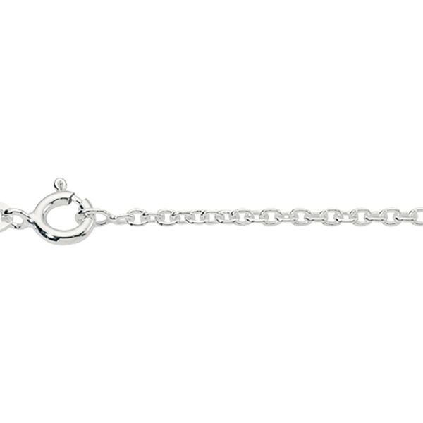 Halskette Rundanker 925er Silber rhodiniert 45 cm / 1,8 mm BRAR950/45 NEU