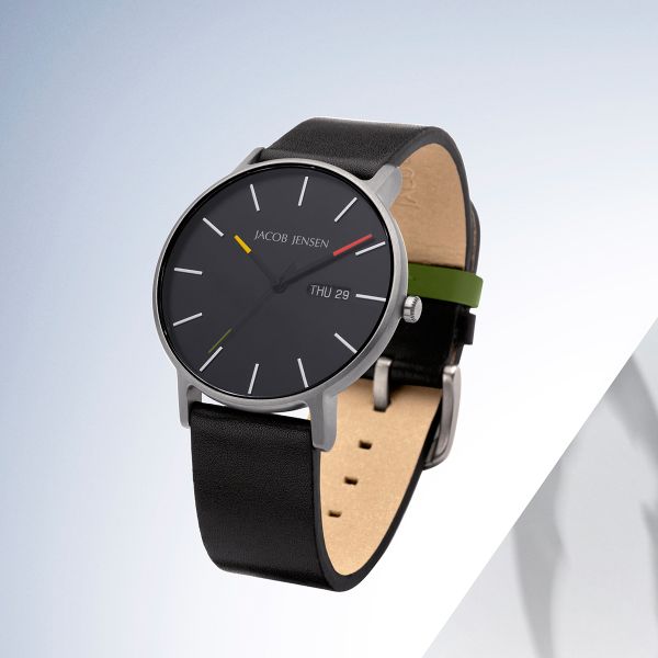 JACOB JENSEN Herren Armbanduhr TIMELESS NORDIC CONTEMPORARY 162 Ø 40 mm NEU