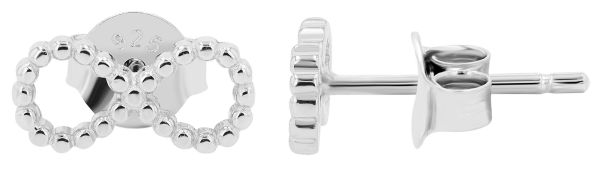 Ohrstecker "Leonela" Infinity 925er Silber rhodiniert Zirkonia 5300492-001 NEU