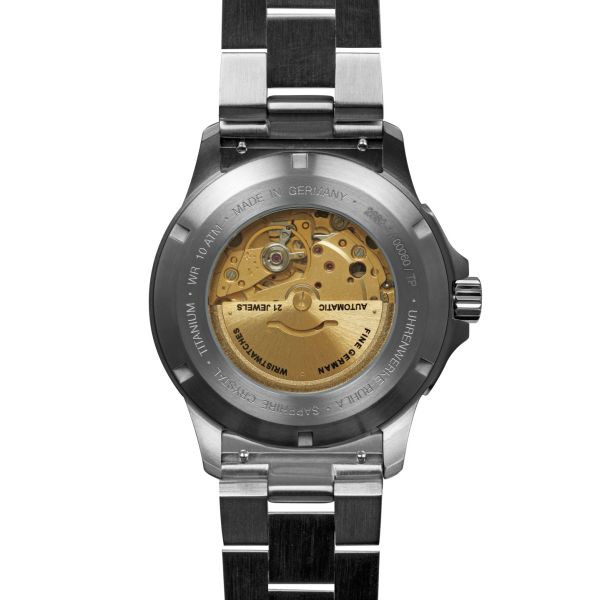 Bauhhaus Aviation Herren Armbanduhr Day Date Automatic Ref.: 2862M-3 NEU