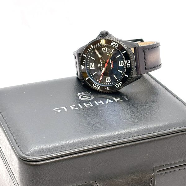 Steinhart Ocean II premium Carbon Black Automatik aus 08/23 frischer Service (36771)