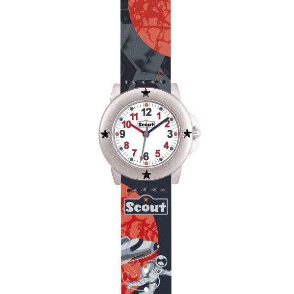SCOUT Kinder Uhr "STAR KIDS ASTRONAUT" Ø 29,5 mm 280393038 NEU