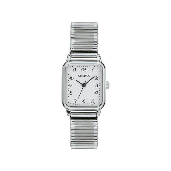 Adora Damen Armbanduhr AB6055 Flexband Edelstahl 5 bar