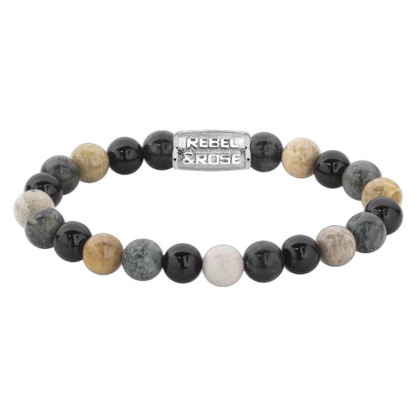 Rebel & Rose Armband "Autumn Storm" 8 mm RR-80051-S-L 19 cm NEU