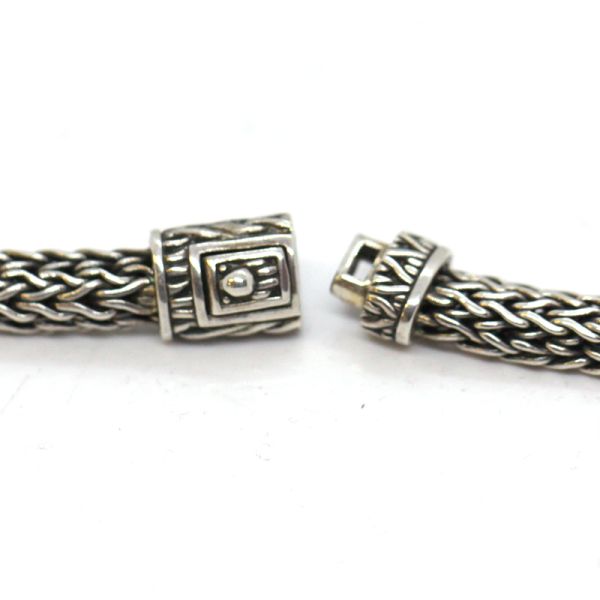 Collier Strumpfbandkette 925er Silber 45 cm / 6,5 mm (17416)