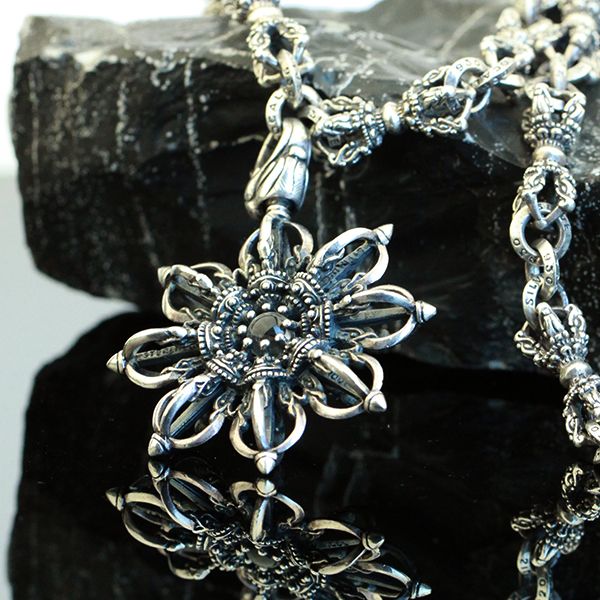 ZOCALO Statement Kette "EYE OF THE DRAGON" 925er Silber