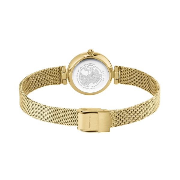 BERING Damen Armbanduhr Classic gold glänzend 17724-330 NEU