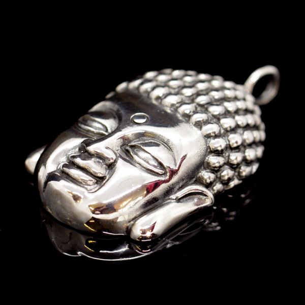 Anhänger "BIG BUDDHA" 925er Silber by JJJ LA 30 x 50 mm NEU