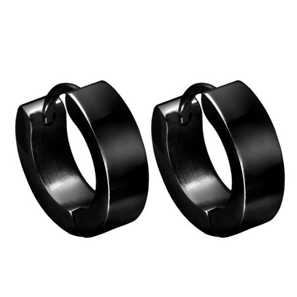 Creolen Chirurgenstahl 316L PVD black CSO160-SW NEU