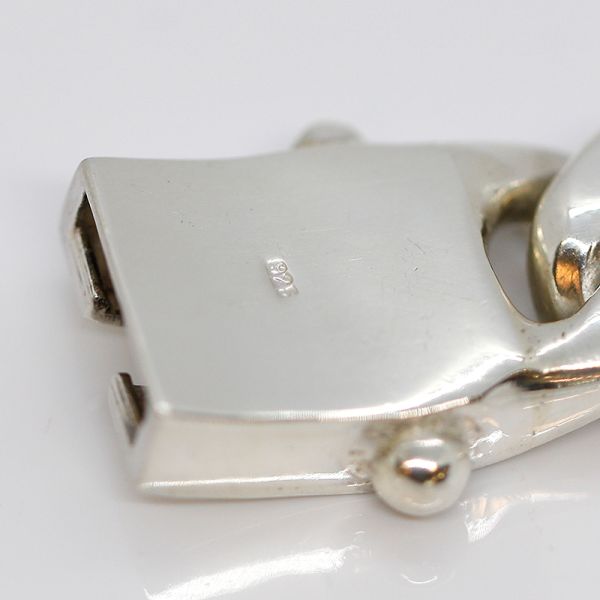 Gliederarmband Herren schwer 925er Silber massiv (38000)