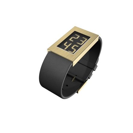 ROSENDAHL Copenhagen Armbanduhr Flemming Bo Hansen gold digital 43272 NEU