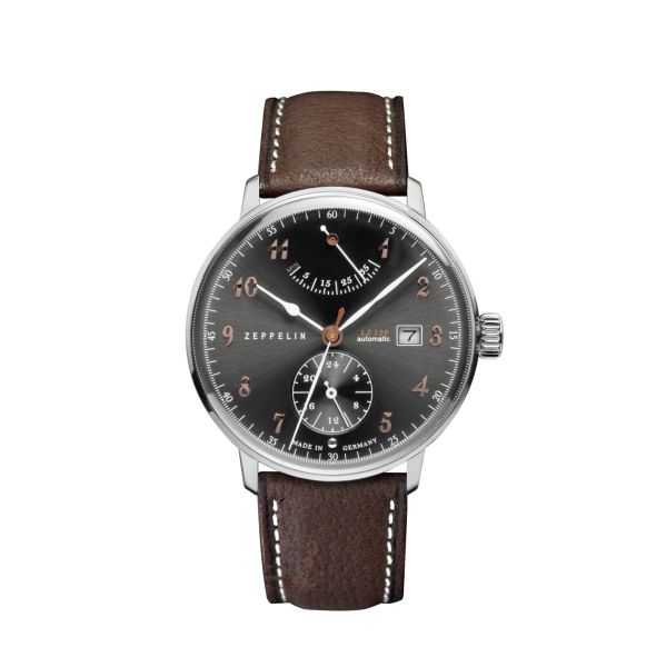 Zeppelin Herren Armbanduhr 7062-2 LZ 129 Hindenburg Automatik Citizen-Miyota 9100 NEU