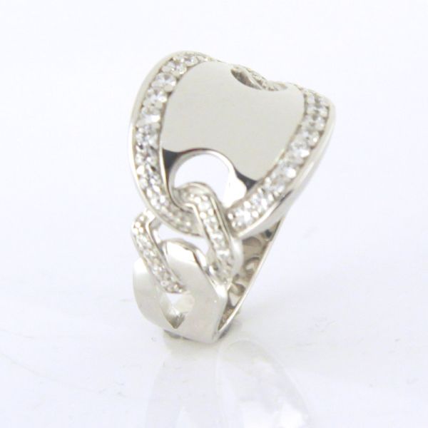 GOOIX Damen Ring 925er Silber Zirkonia GR 56 NEU UVP.: 69,-