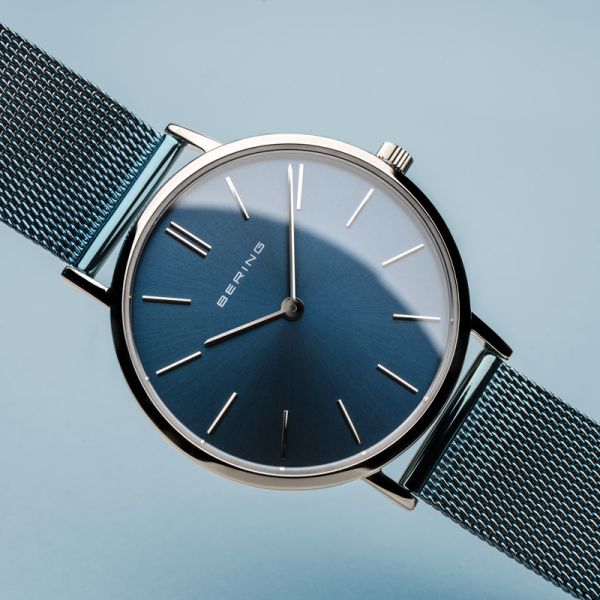 BERING Damen Armbanduhr Classic silber glänzend 14134-308 NEU