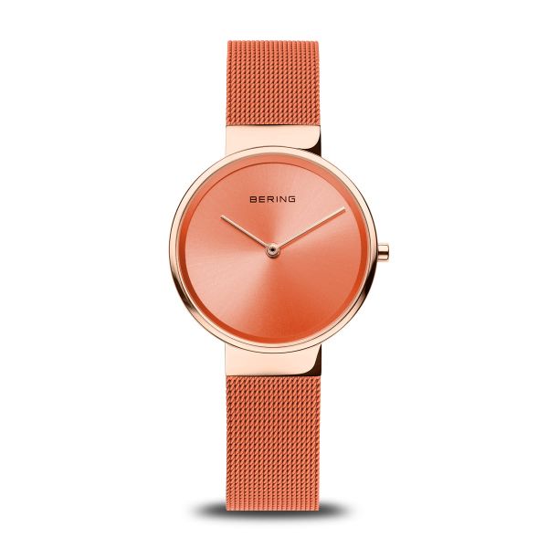 BERING Damen Armbanduhr Classic roségold poliert/gebürstet 14531-565 NEU