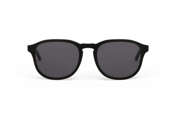 Lilienthal Berlin Sonnenbrille Schönhauser Black Glossy Gray S03-A03S-02Z NEU