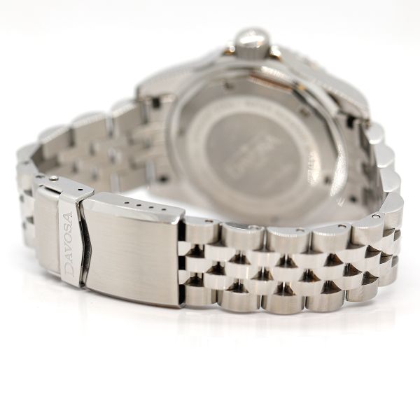 DAVOSA "Ternos" Herrenarmbanduhr GMT Automatik Ref. 16159007 aus 02/23 Restgarantie TOP!