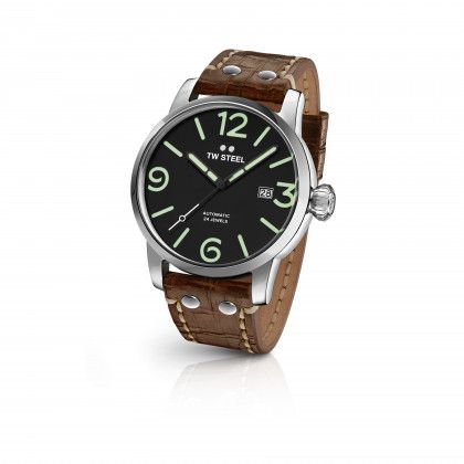 TW STEEL MS15 Maverick 45 mm Edelstahl Automatik NEU